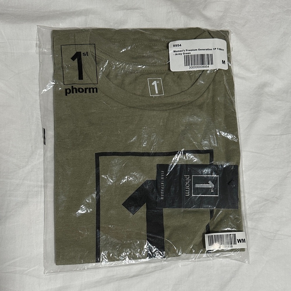 Multiple Sizes 1st Phorm T-Shirt - Women’s Army Green